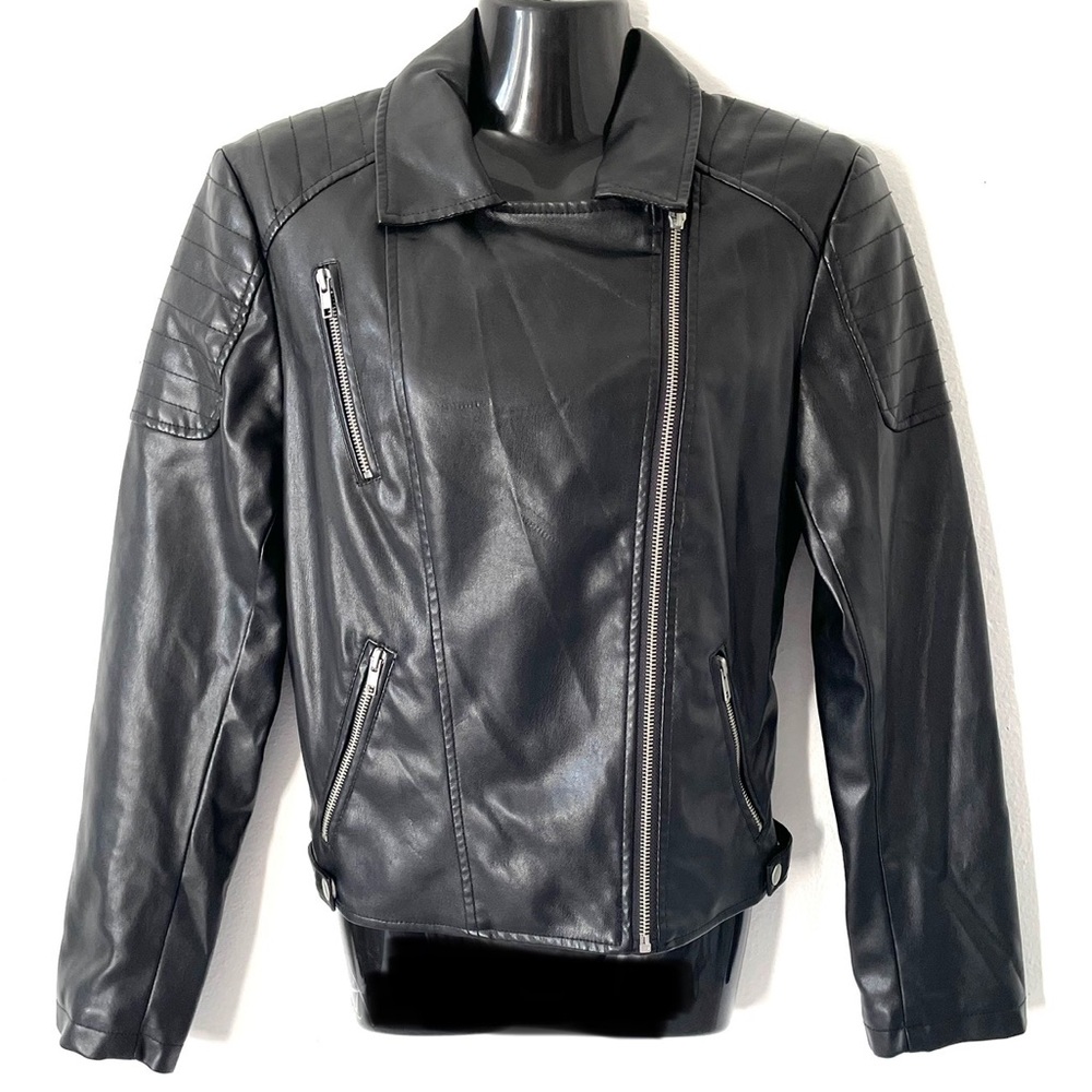Befree fashion  faux leather moto jacket
